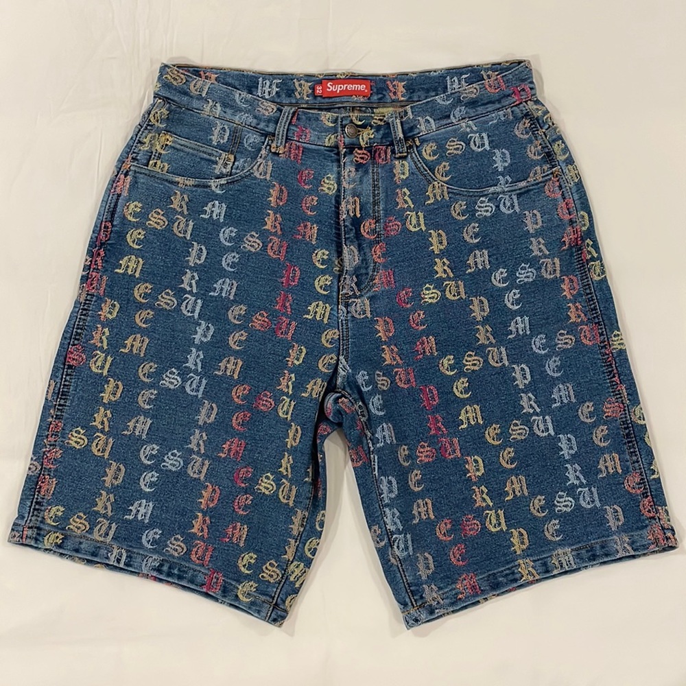 Supreme Gradient Jacquard Denim / Jean Short